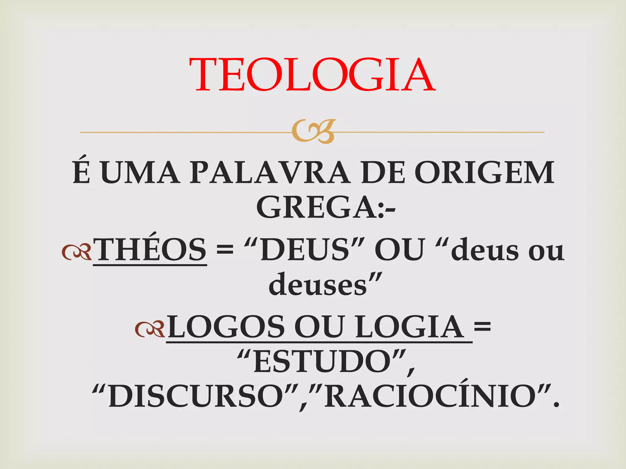 Significado Teologia - YAUSHA.COM.BR